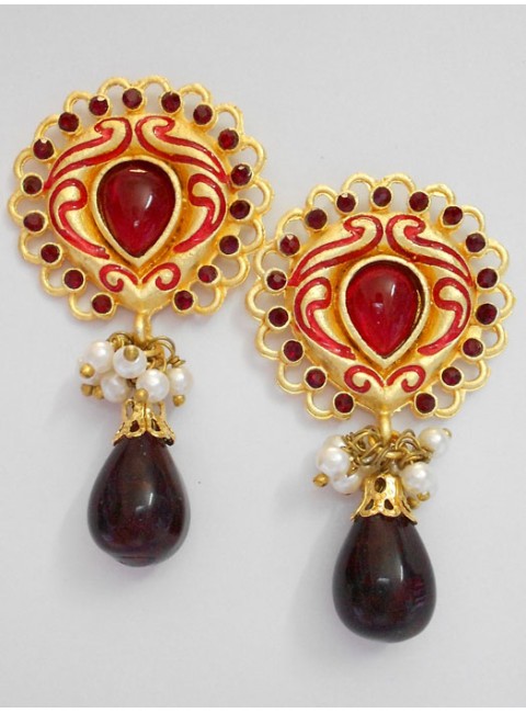 Polki Earrings